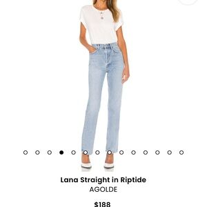 Agolde Lana Straight Jeans